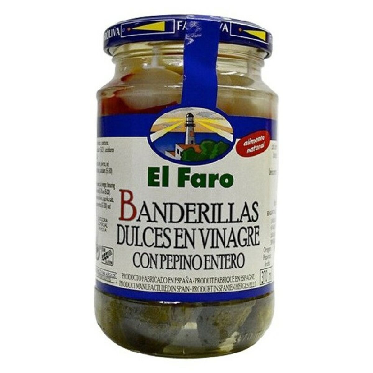 Gherkins El Faro Banderillas (370 ml) - 2