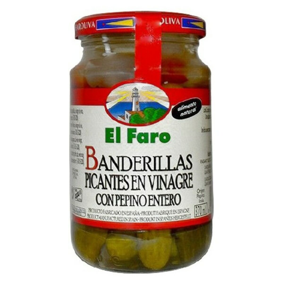 Gherkins El Faro Banderillas (370 ml) - 2