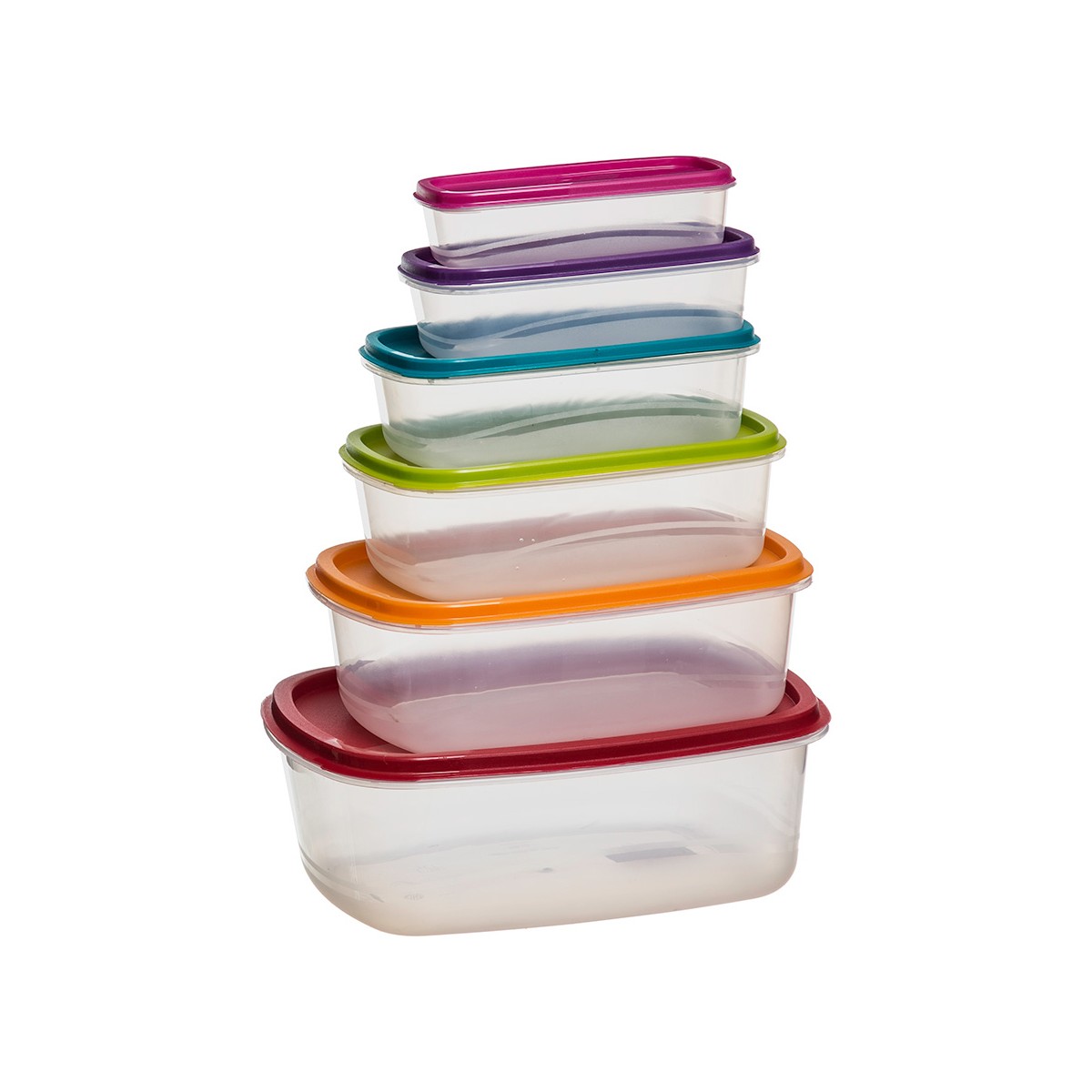 Lunchlådor, set 6 5five polypropen - 2