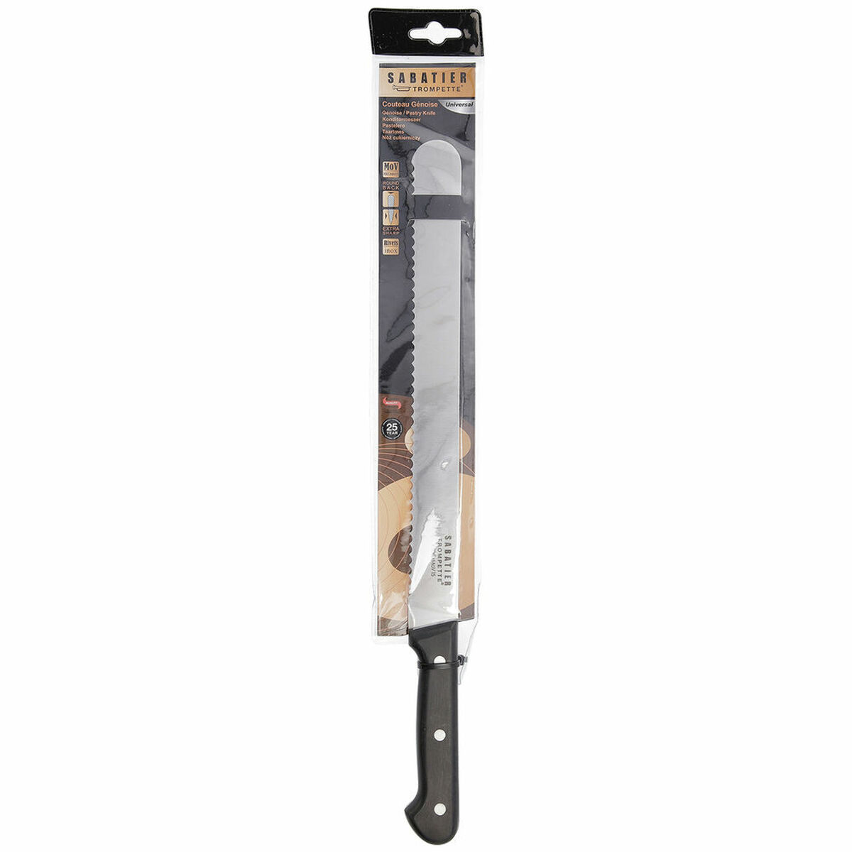 Tandad kniv Sabatier Universal (30 cm) (Pack 6x) - 2