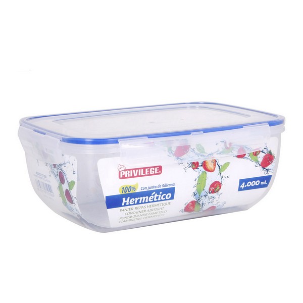 Hermetisk matlåda Privilege, Kapacitet: 4000 ml - 2