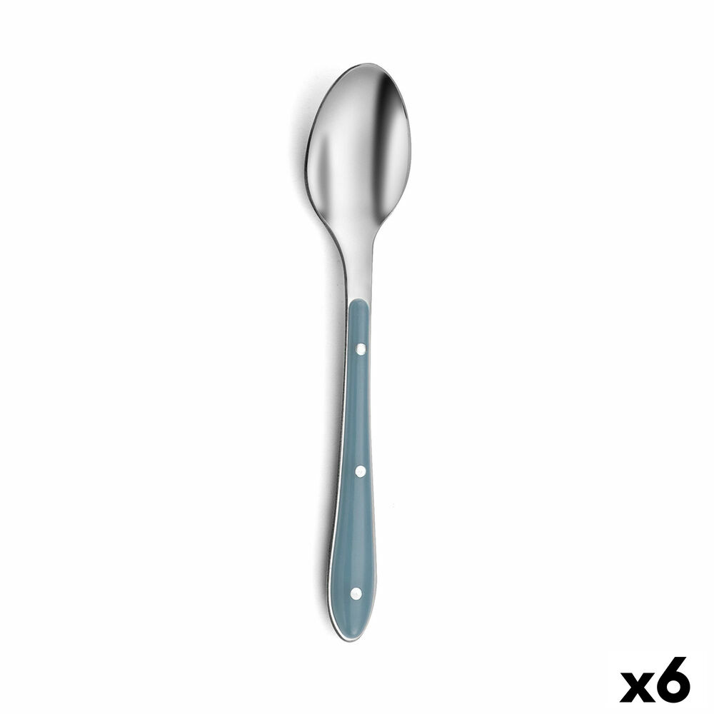 Dessertsked Amefa Bistro Metall Dvobarvna 13,4 cm (Pack 6x) - 2