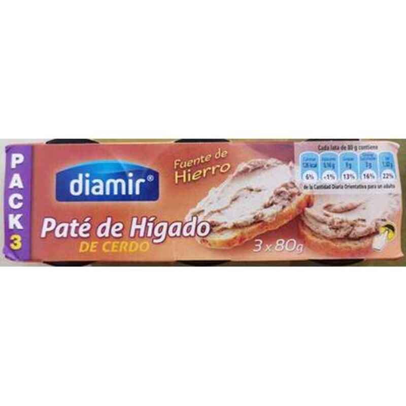 Pastej Diamir Grislever (3 x 80 g)
