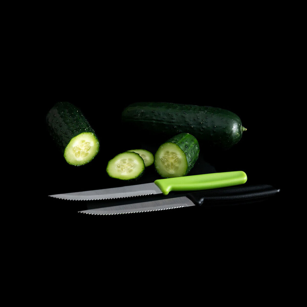 Grönsaksskalarkniv Quid Veggy Metall Multicolour 12 cm Bakelit (Pack 24x) - 6