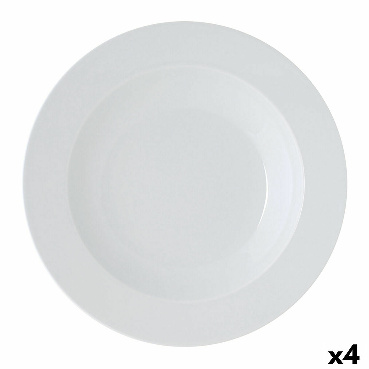 Djup tallrik Ariane Brasserie Keramik Vit (29 cm) (Pack 4x) - 3