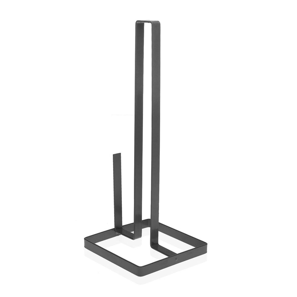 Köksrullehållare Versa Acer Metall Stål Kromad (11 x 28 x 11 cm)