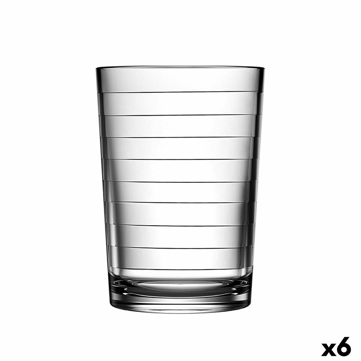 Glas Quid Urban Transparent Glas 6 antal 500 ml (Pack 6x) - 3