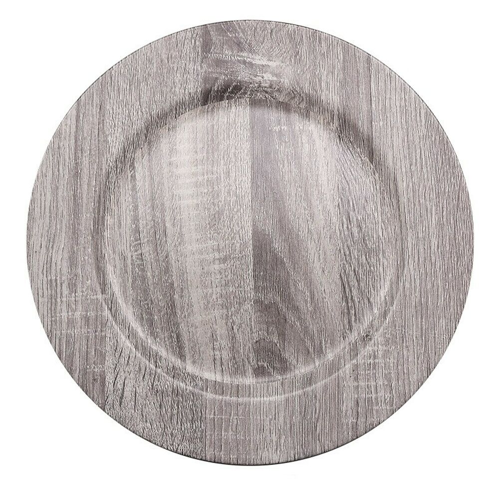 Tallriksunderlägg Versa Grå Bambu polypropen (33 x 33 cm)