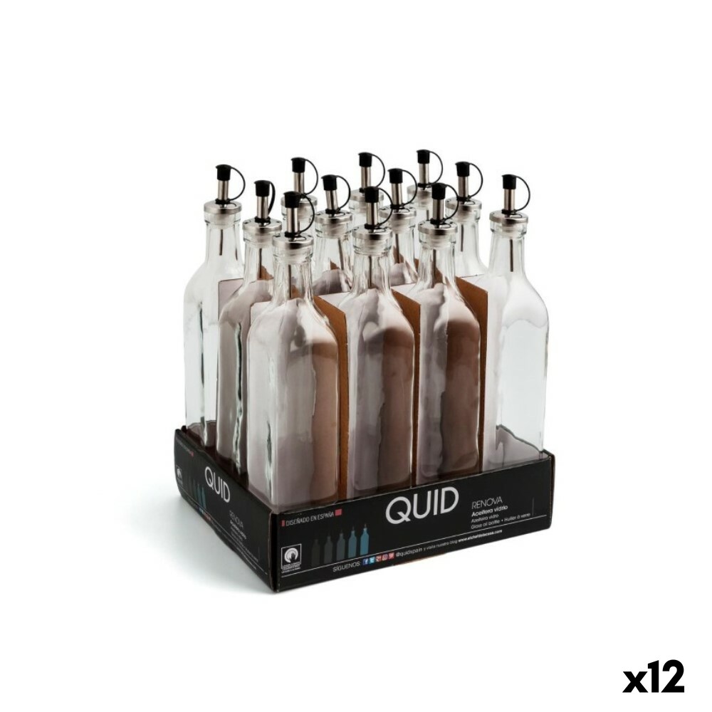 Oljeflaska Quid Renova Transparent Glas 250 ml (12 antal) (Pack 12x)