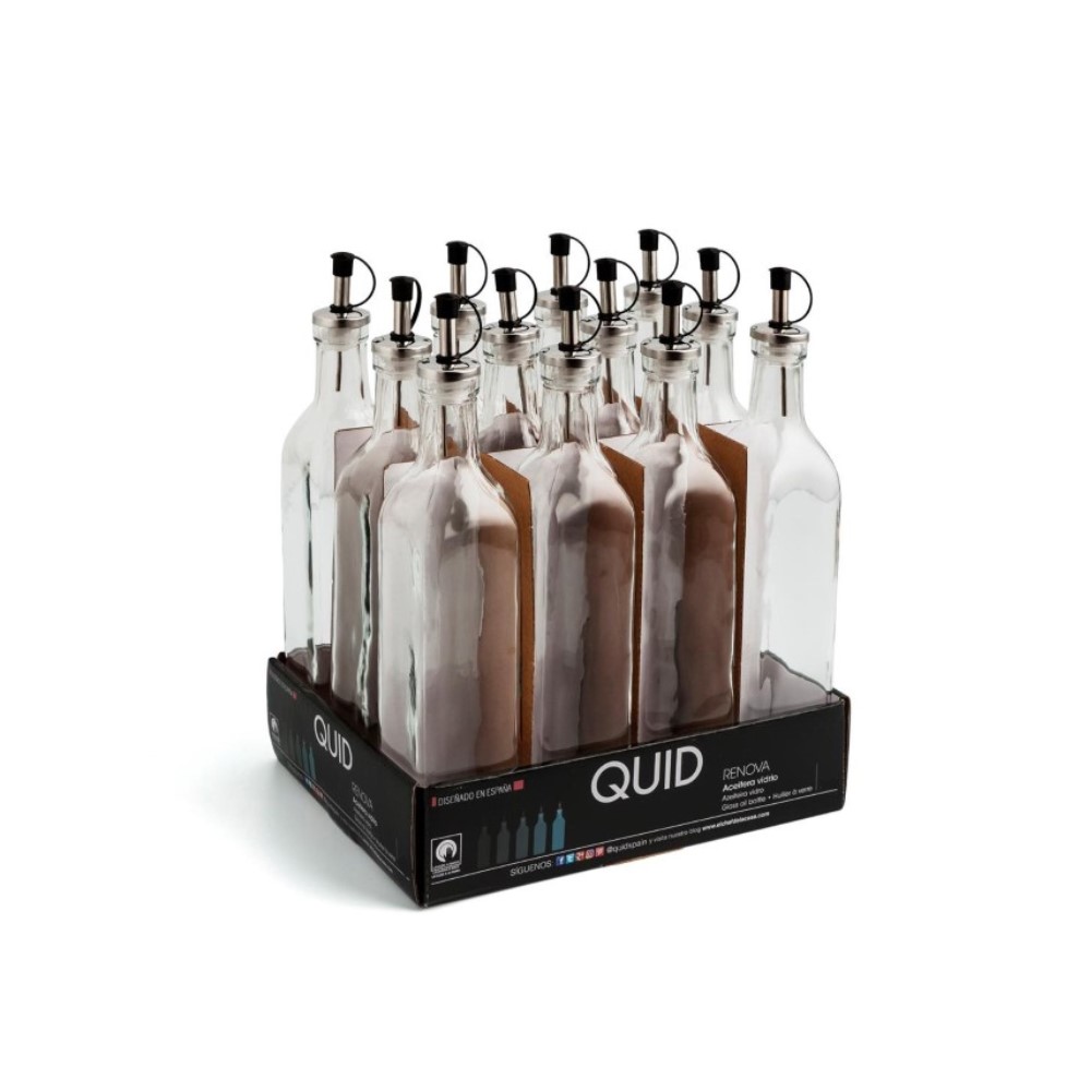 Oljeflaska Quid Renova Transparent Glas 250 ml (12 antal) (Pack 12x) - 3