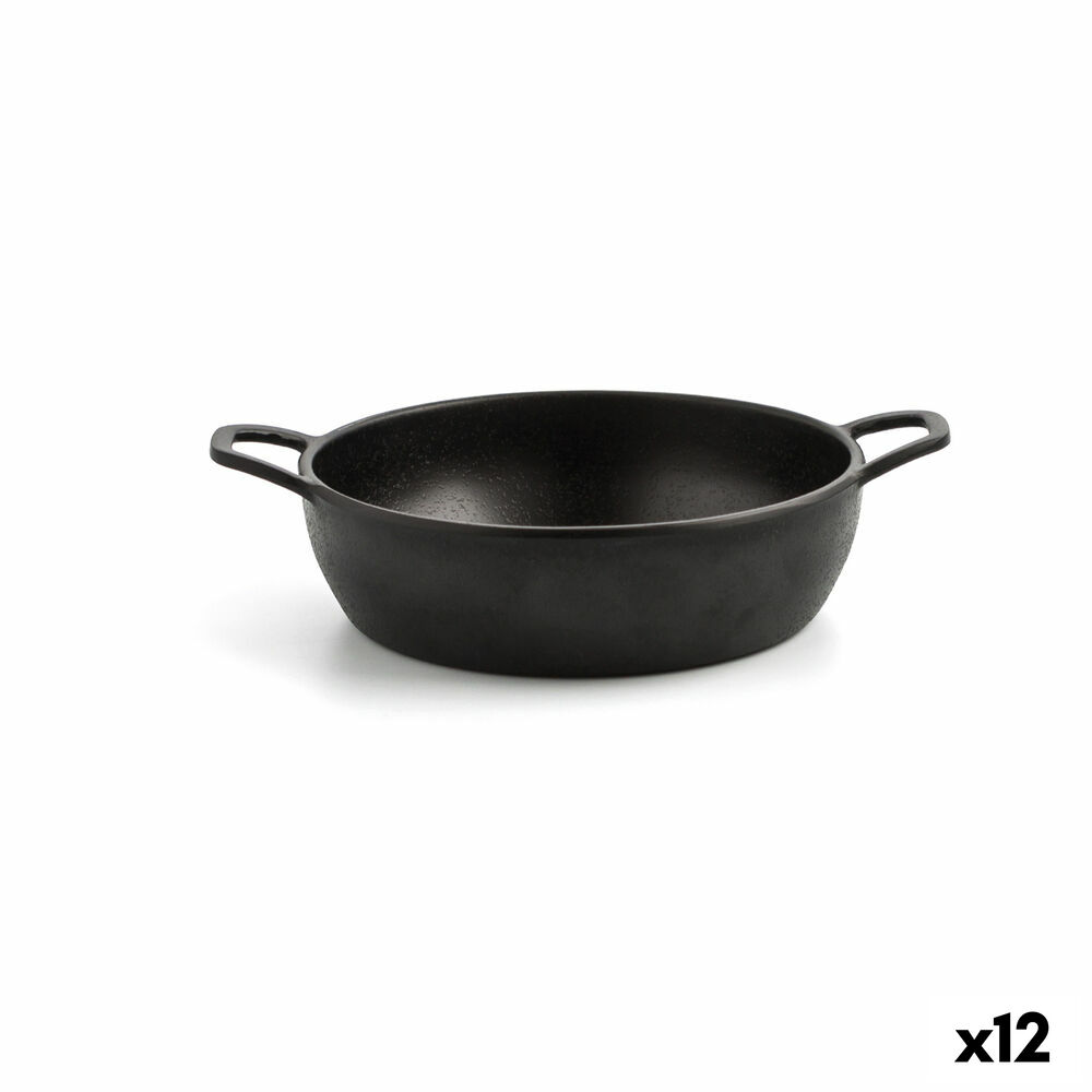 Lunchlåda Quid Mar de Viento 16 x 12 x 4 cm Svart Plast (Pack 12x) - 2