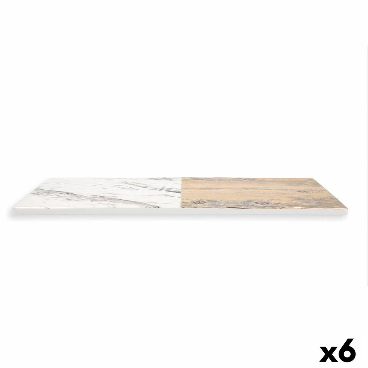 Snacksbricka Quid Boreal Plast Dvobarvna (30 x 20 cm) (Pack 6x) - 2