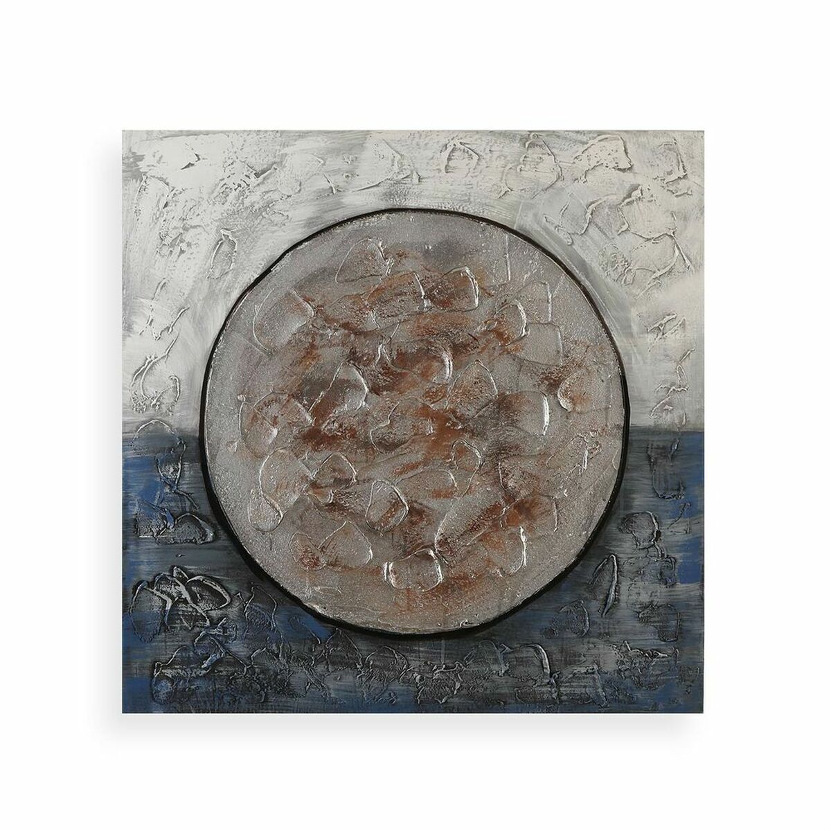 Tavla Versa Dark Circrle Kanvas (2,8 x 80 x 80 cm) - 5