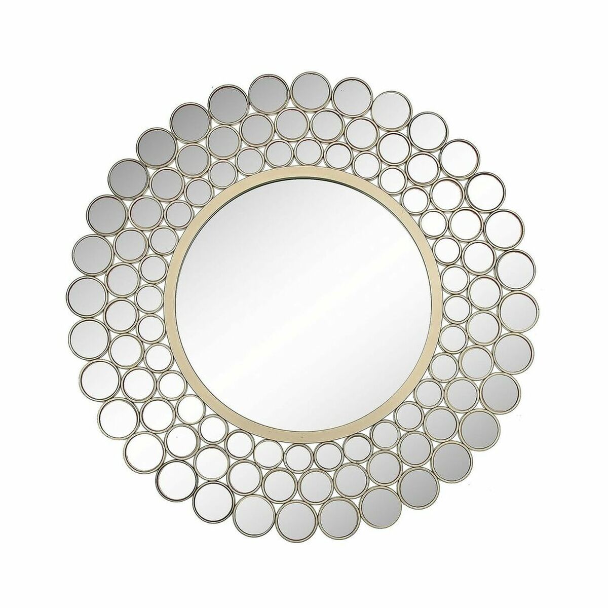 Väggspegel Versa Rund Speglar polypropen (60,5 x 60,5 x 60,5 cm) - 4