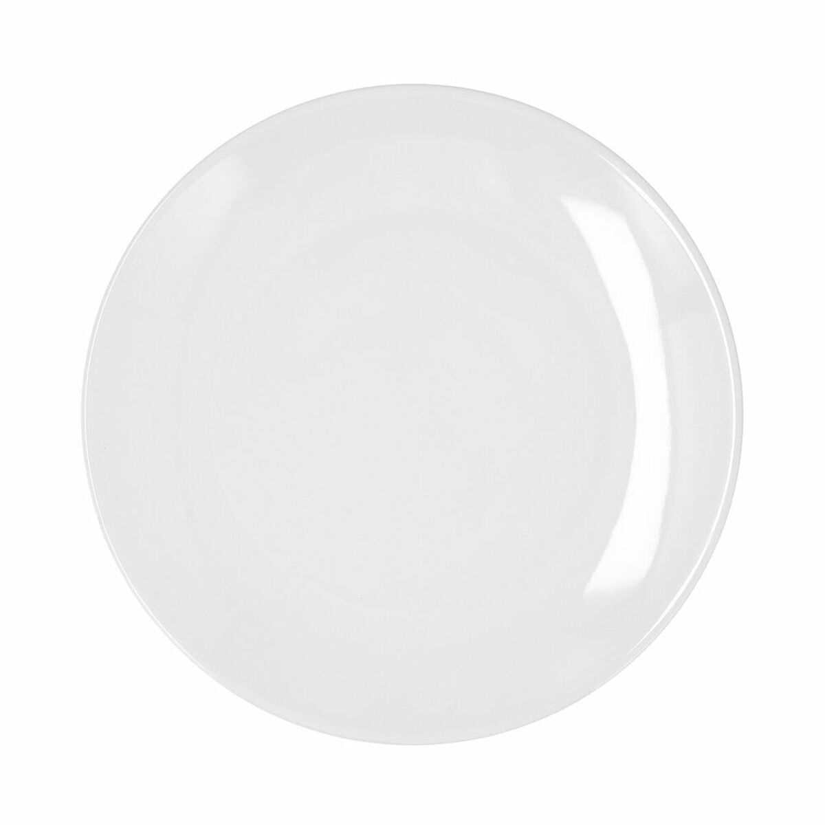 Platt skål Bidasoa Glacial Coupe Vit Keramik Ø 27 cm 27 cm (4 antal) (Pack 4x) - 3