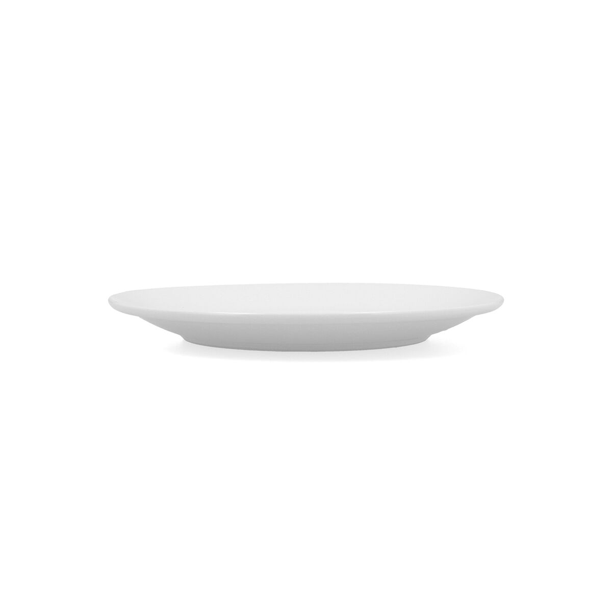 Platt skål Bidasoa Glacial Coupe Vit Keramik Ø 21 cm (6 antal) (Pack 6x) - 2