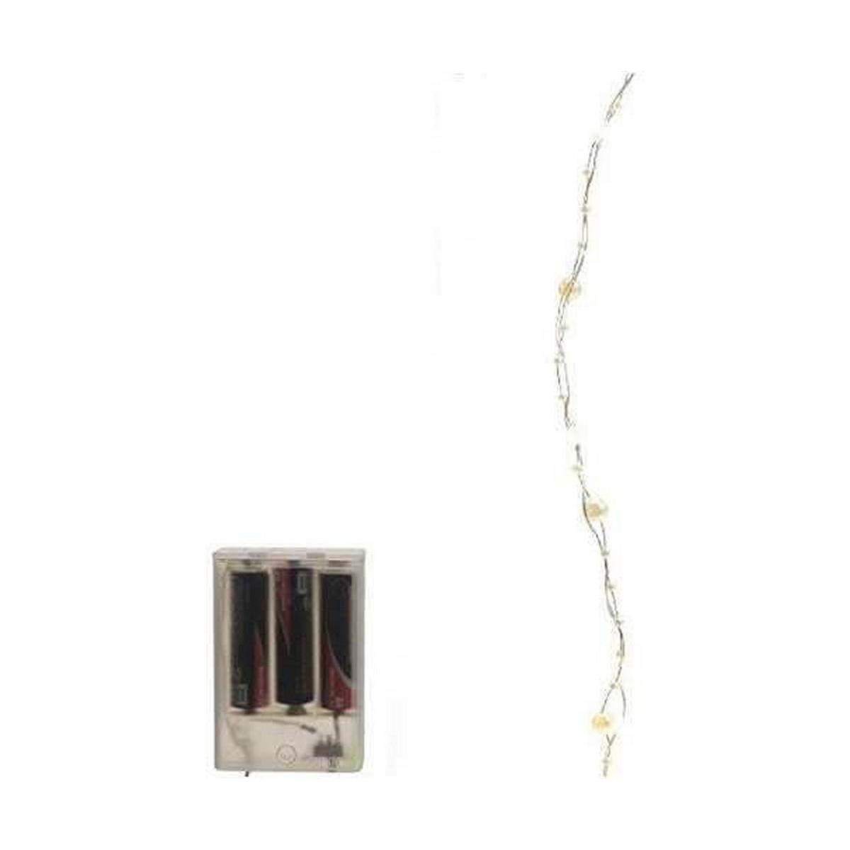 LED-krans Lumineo Vit (95 cm)
