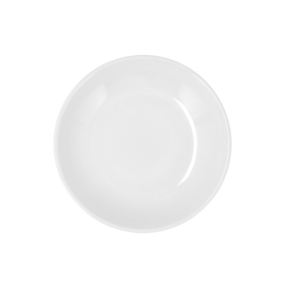 Djup tallrik Bidasoa Glacial Coupe Keramik Vit (21 cm) (Pack 6x) - 2