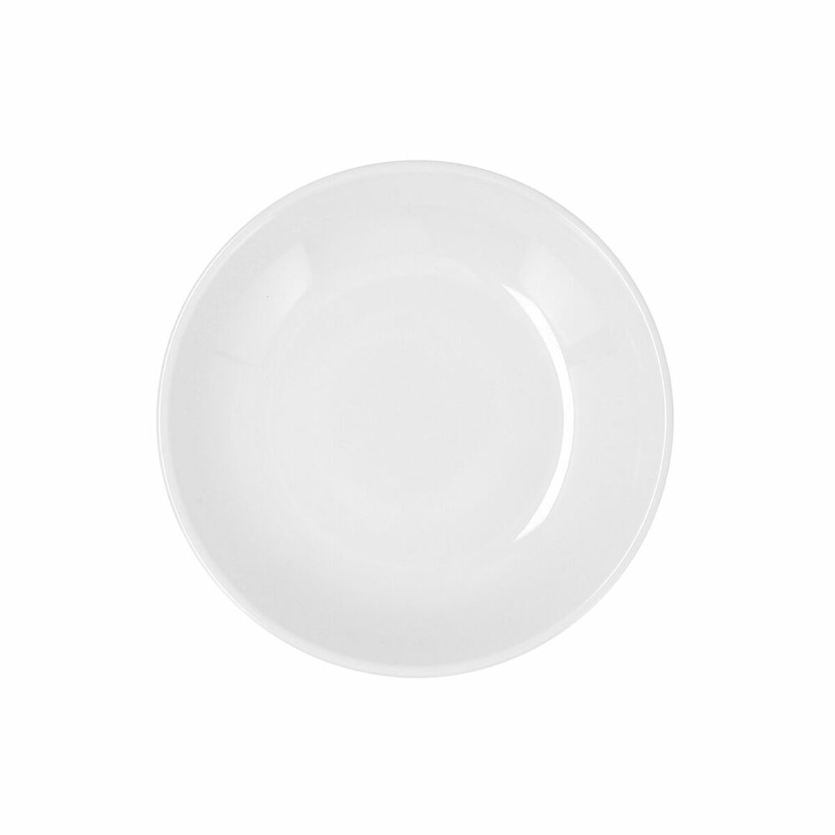 Djup tallrik Bidasoa Glacial Coupe Keramik Vit (21 cm) (Pack 6x) - 5