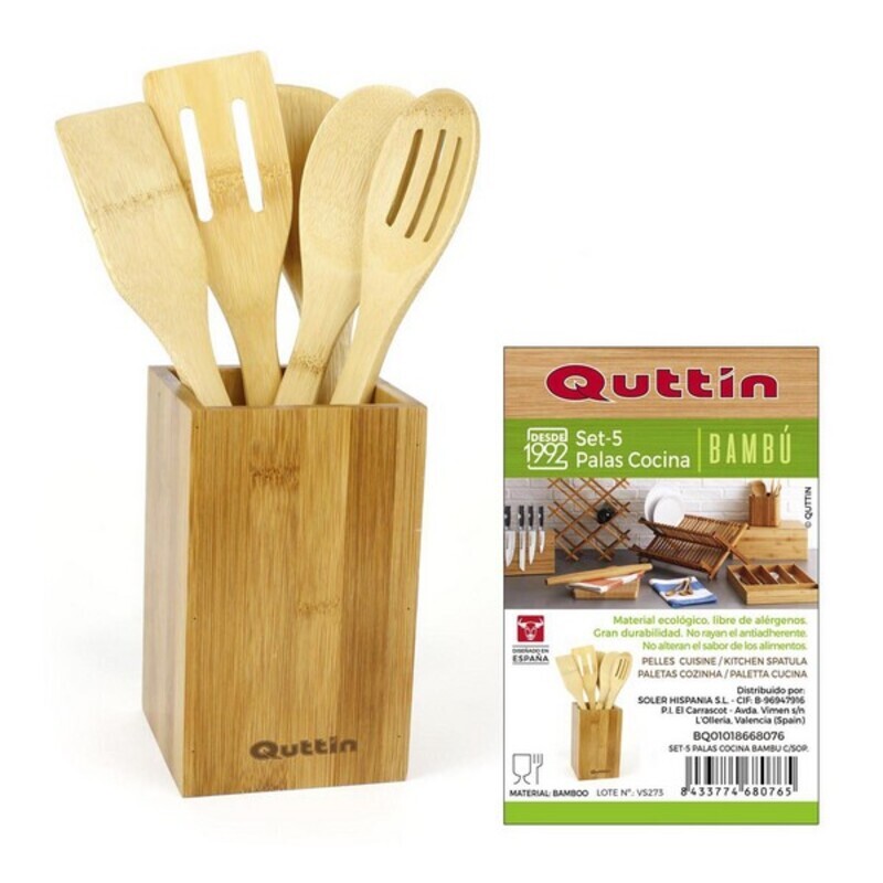 Köksredskap Quttin Bambu (5 Pcs) - 2