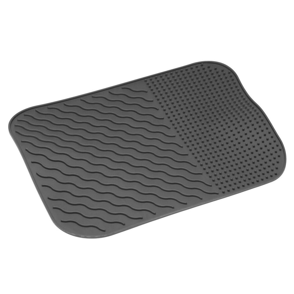 Diskställ Versa Grå Plast (34 x 26,5 cm)