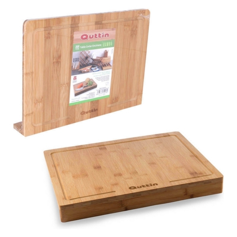 Skärbräda av bambu Quttin (35 x 25 x 1,2 cm) - 3