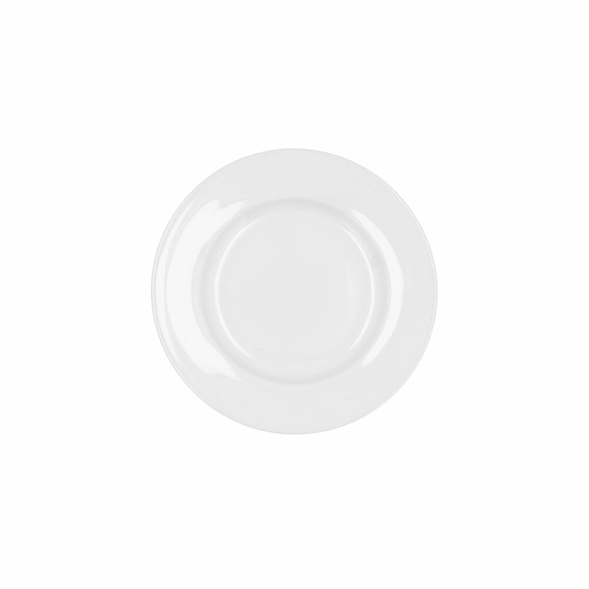 Platt skål Bidasoa Glacial Ala Ancha Vit Keramik Ø 16,5 cm 16,5 cm (12 antal) (Pack 12x) - 4