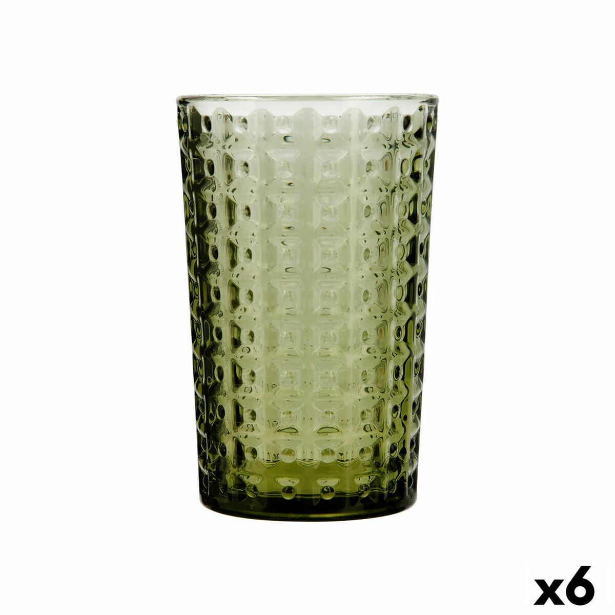 Glas La Bouchée Alma Grön Glas (350 ml) (Pack 6x) - 2