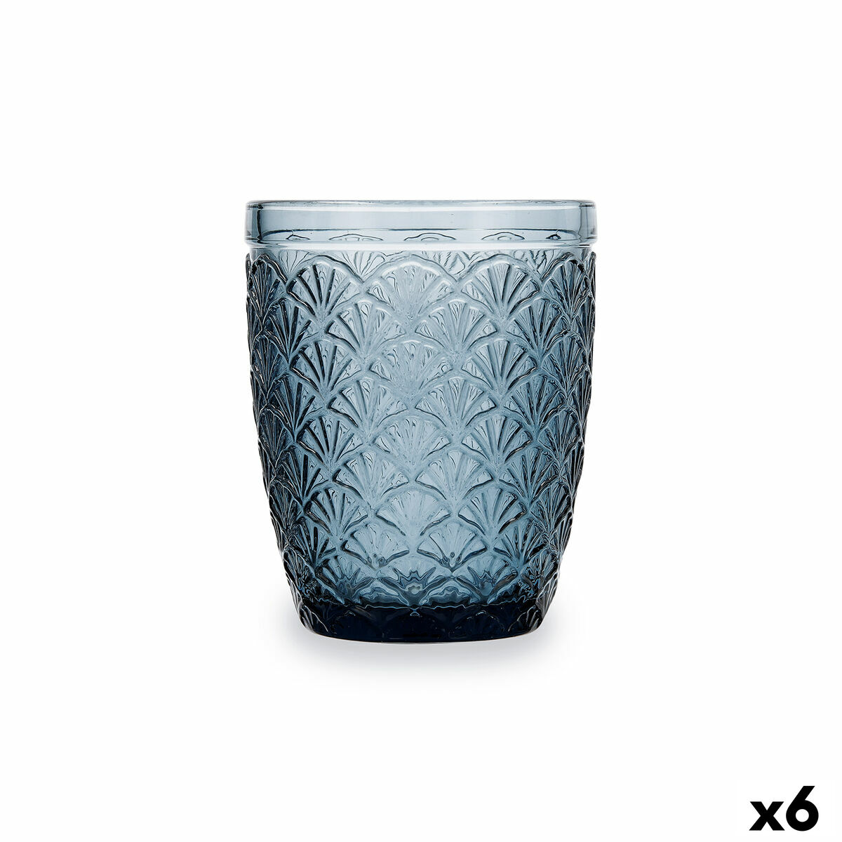 Glas Bidasoa Blue Moon Blå Glas 240 ml (6 antal)