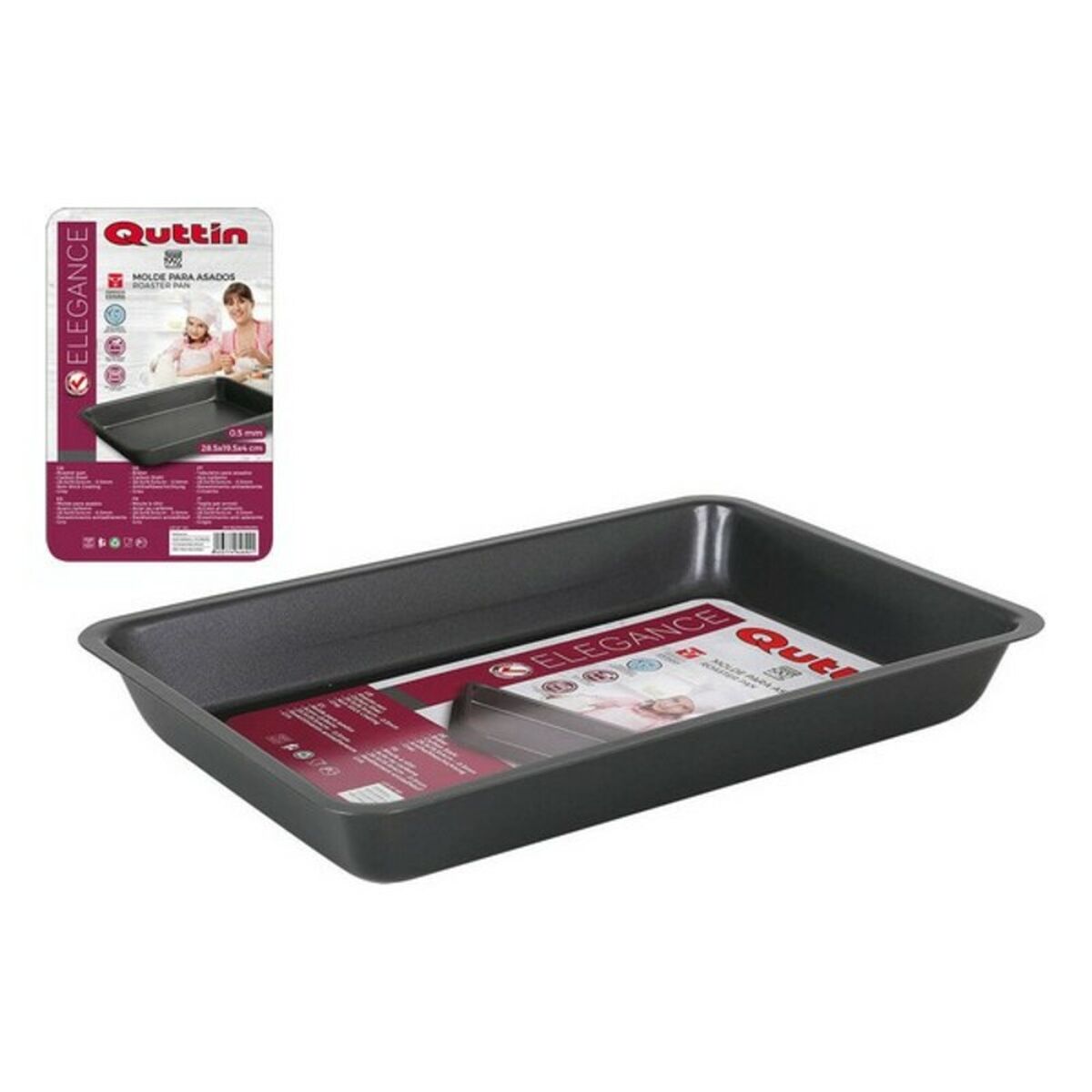 Ugnsplåt Quttin Rektangulär (28,5 x 19,5 cm) - 4