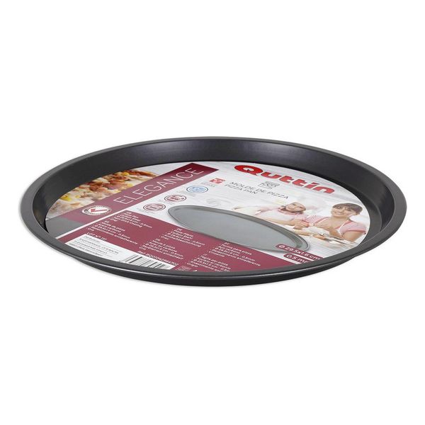 Pizzatallrik Quttin Kolstål 33 x 1,5 cm, Mått: Ø 29,5 x 1,6 cm
