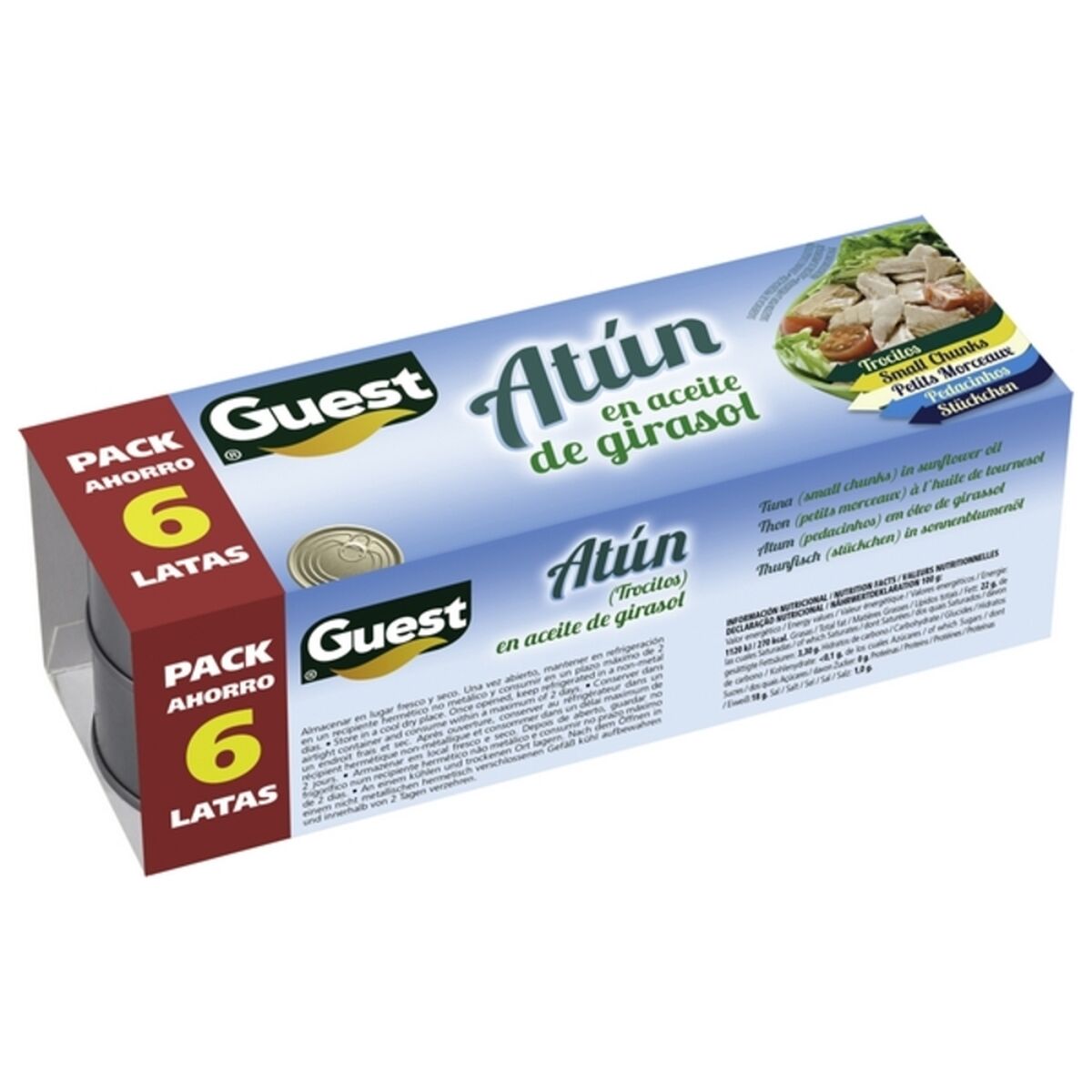 Tonfisk i olja Guest (6 uds) - 2