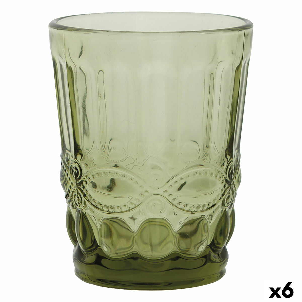 Glas La Bouchée Ritual Grön Glas (26 cl) (Pack 6x) - 3