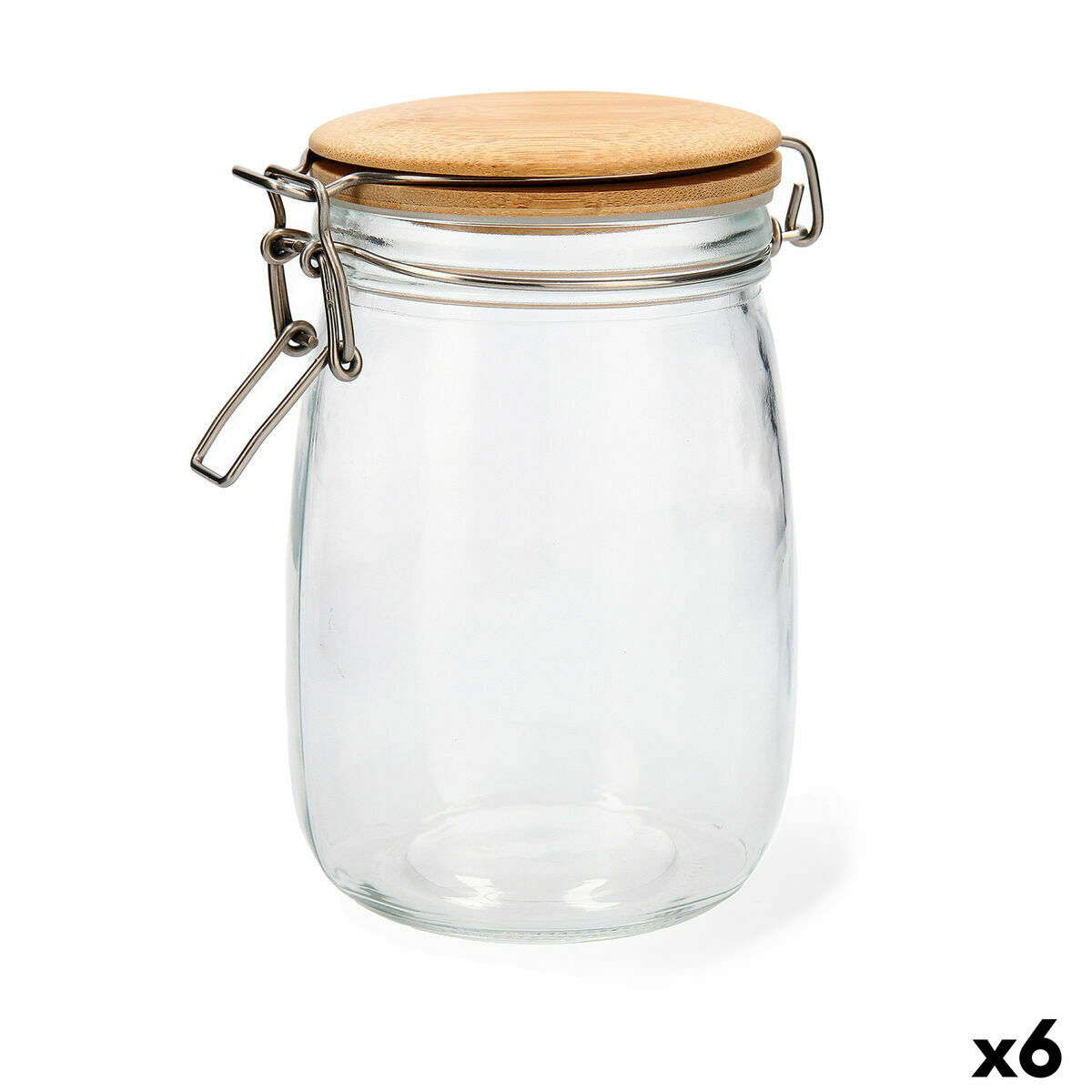 Burk Quid Baobab Transparent Glas 1 L (Pack 6x) - 6