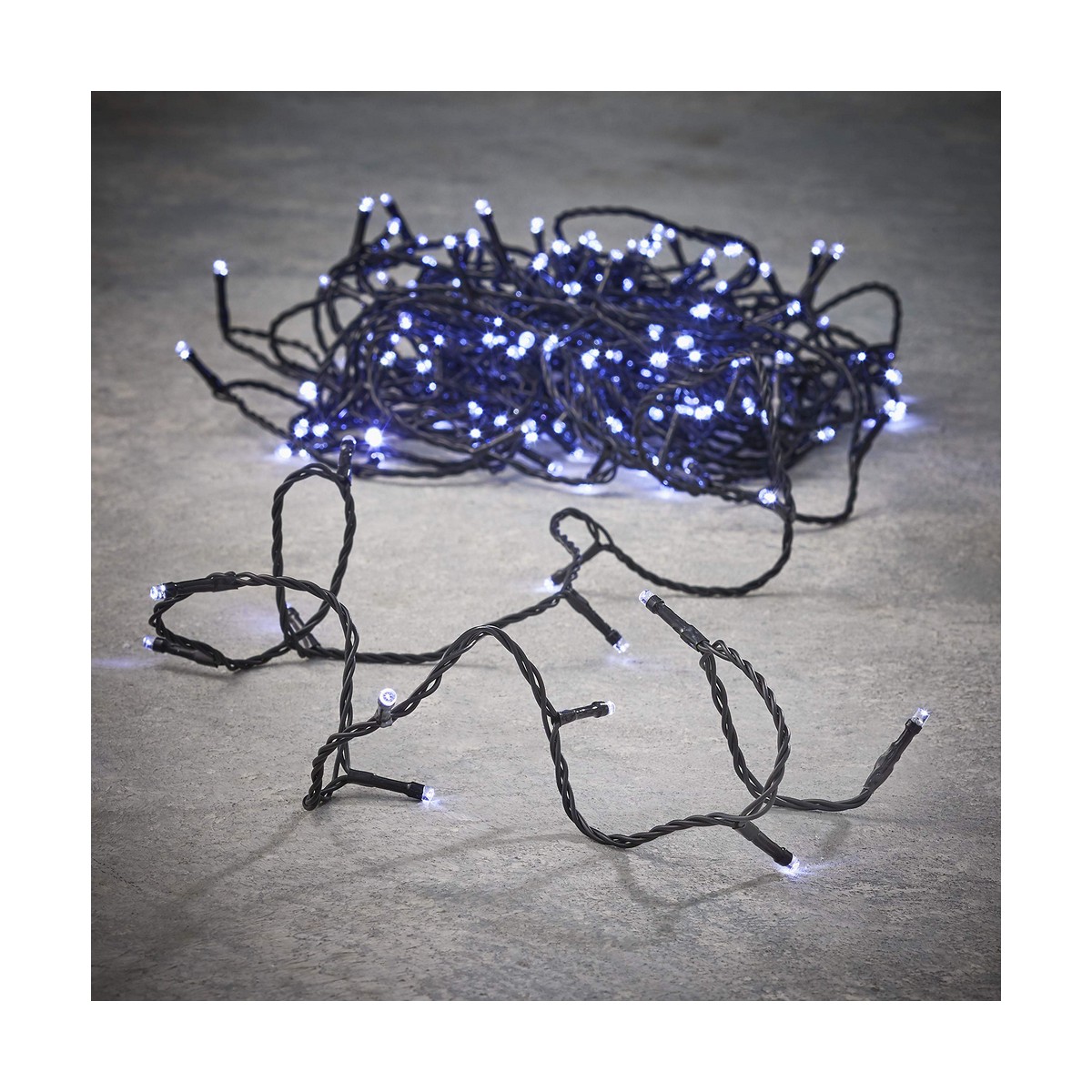 LED-krans Vit (22,9 m)