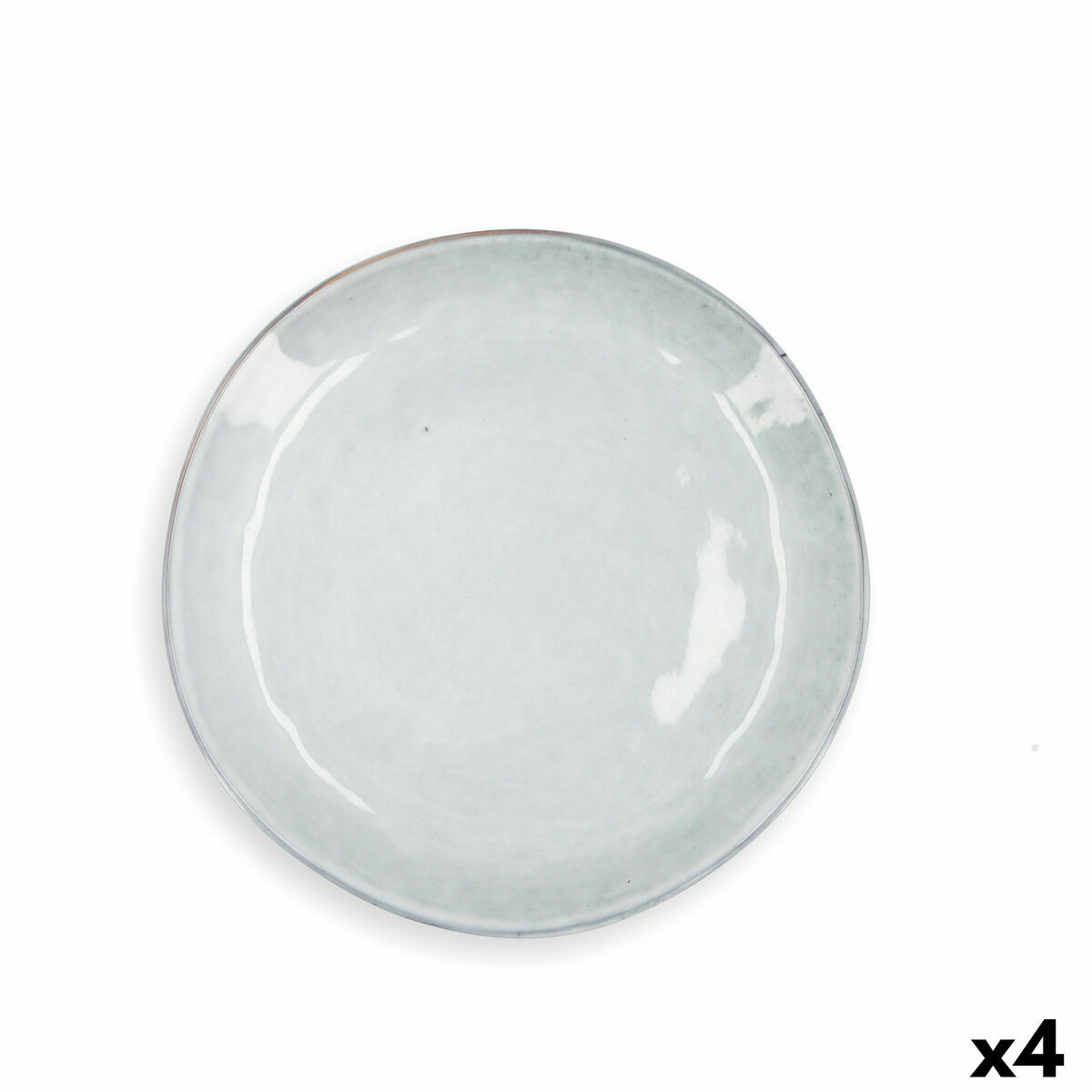 Djup tallrik Quid Boreal Blå Keramik Ø 27 cm 27 cm (4 antal) (Pack 4x) - 6