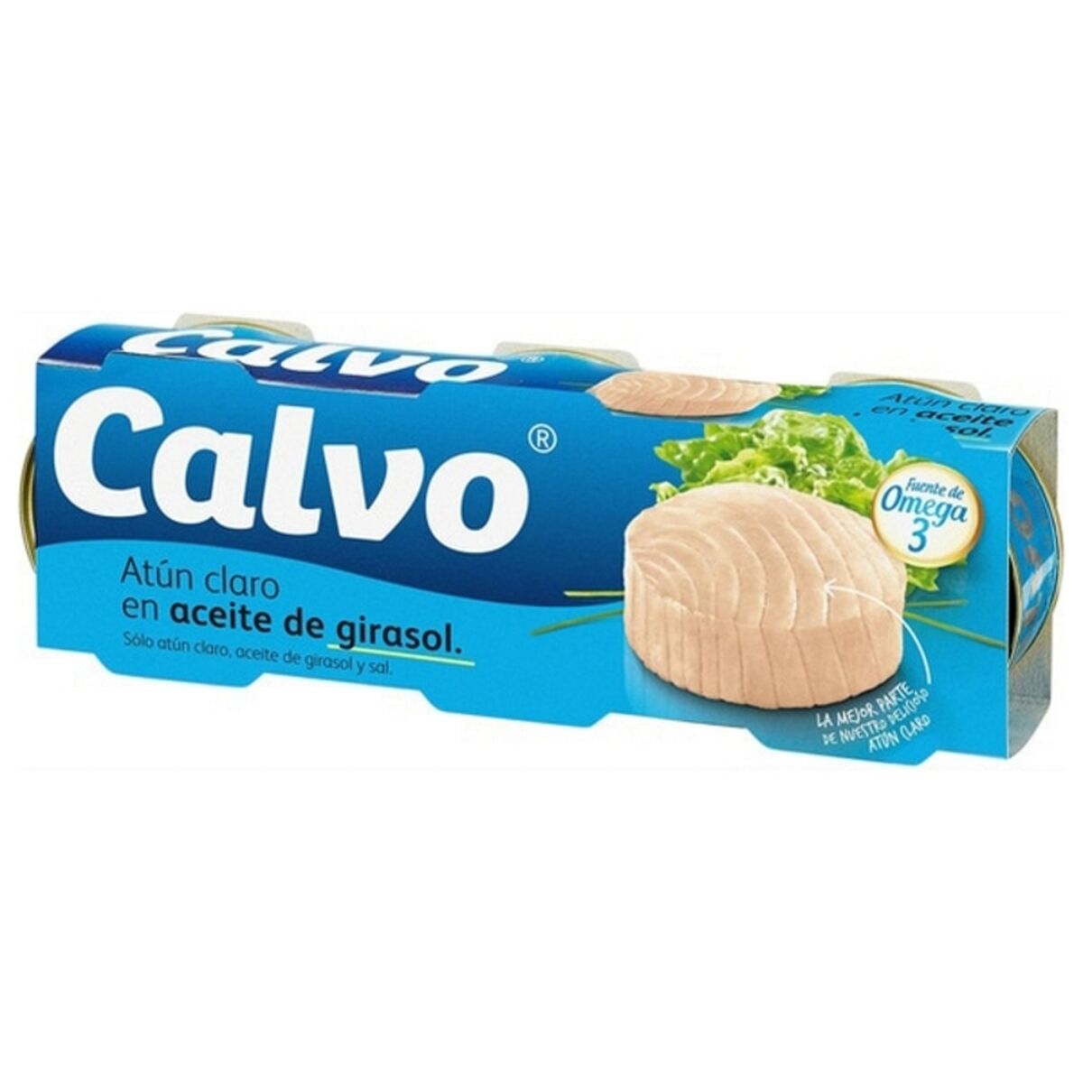 Ljus tonfisk Calvo (3 x 80 g) - 2
