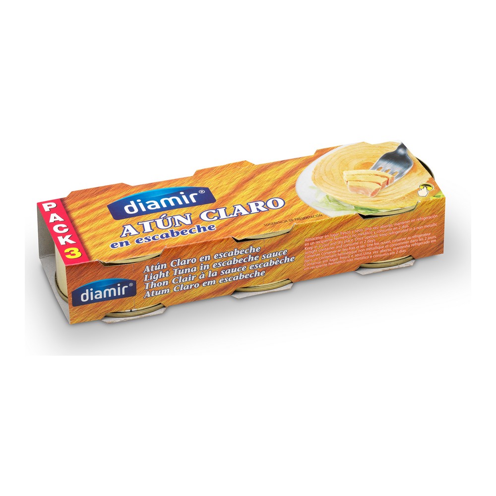 Ljus tonfisk Diamir (85 g)(3 uds)