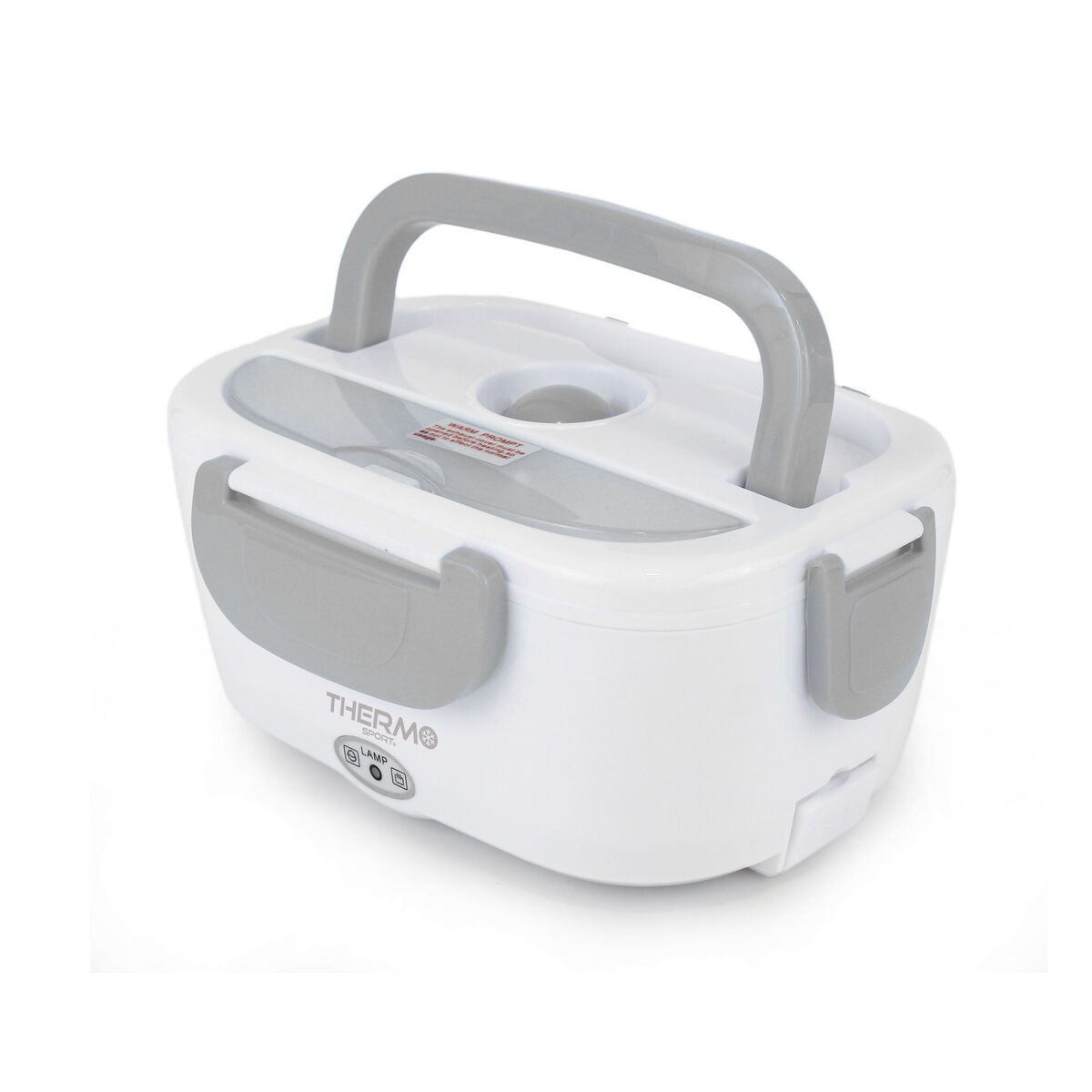 Elektrisk lunchbox Quttin 88459 1,05 L Grå 23 x 17 x 10 cm - 3
