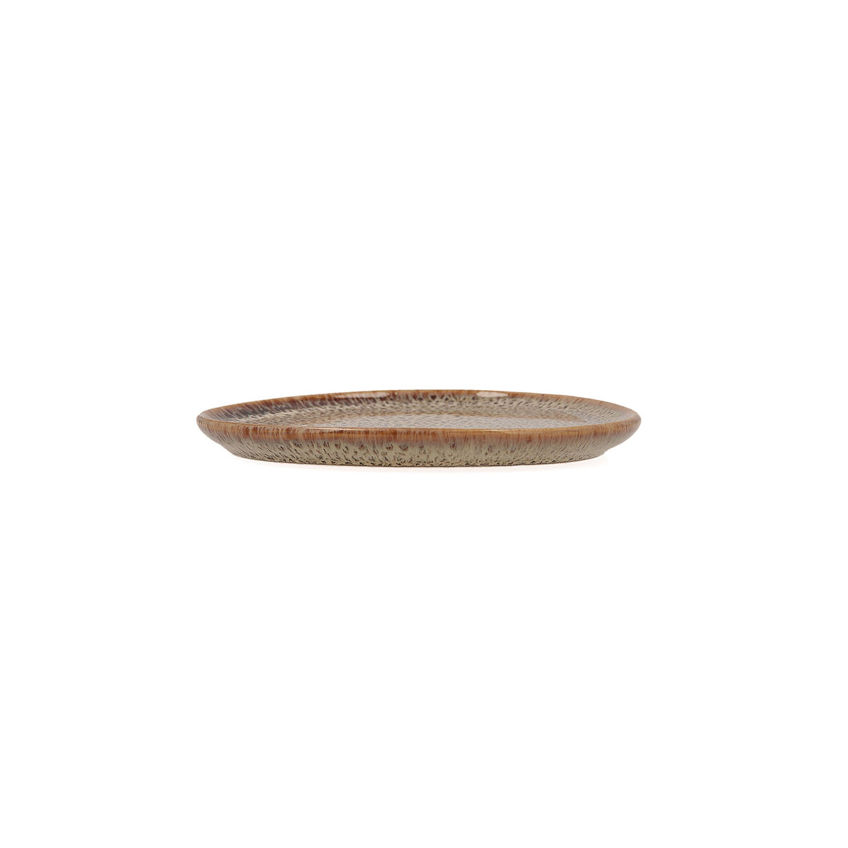 Platt skål Bidasoa Ikonic Brun Keramik 11 x 11 cm (12 antal) (Pack 12x) - 2