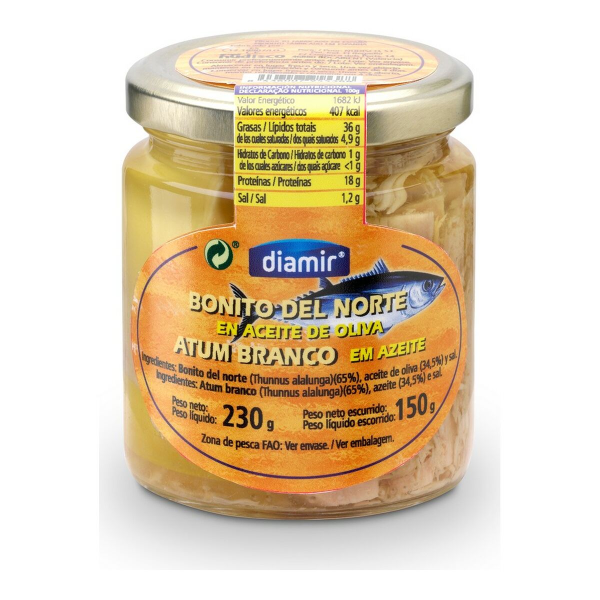 Bitar av bonito Diamir (220 g) - 2