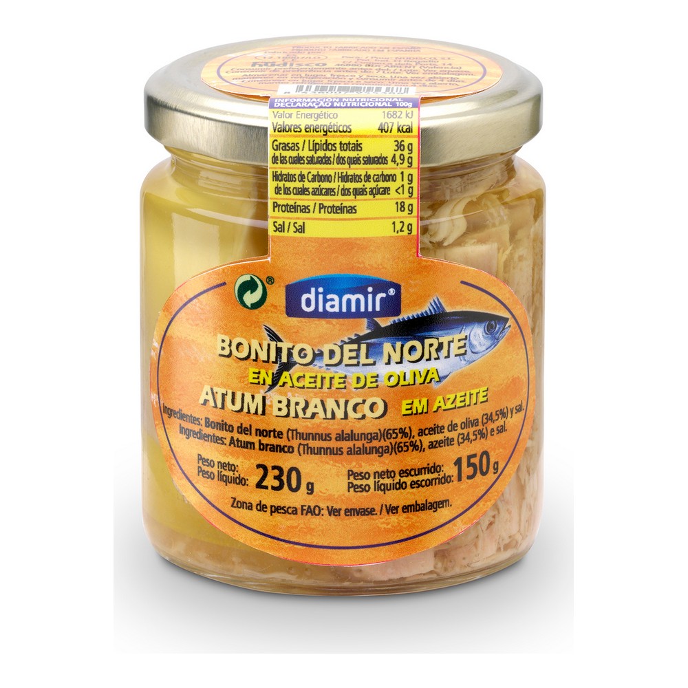 Bitar av bonito Diamir (220 g)