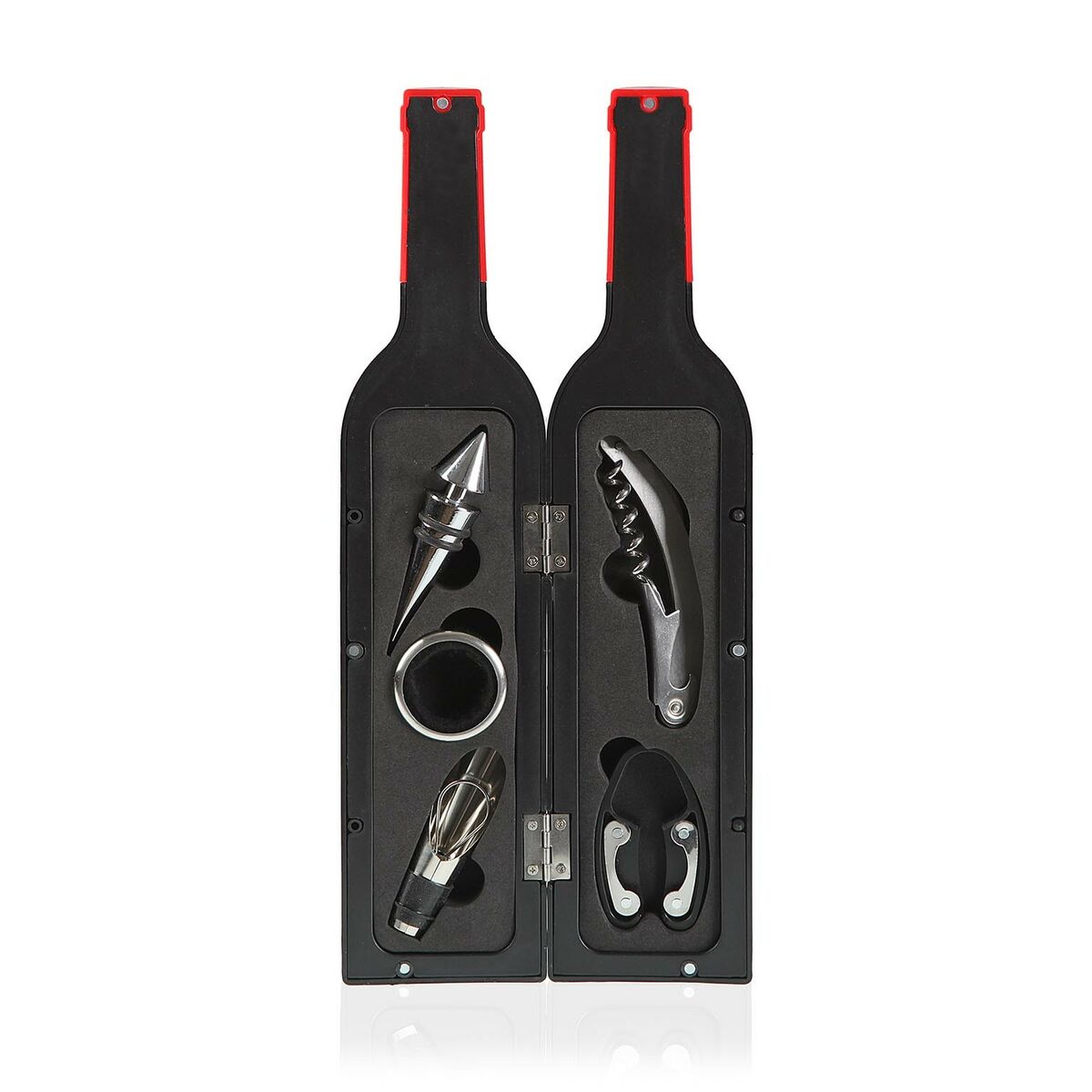 Set med Vintillbehör Versa Flaska Plast 7 x 7 x 32 cm - 3