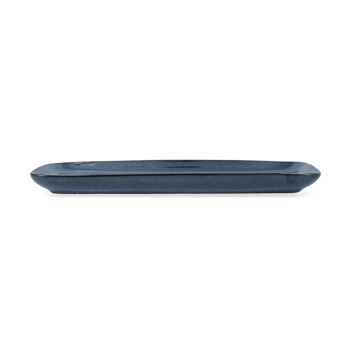Servingsfat Bidasoa Ikonic Keramik Blå (28 x 14 cm) (Pack 4x) - 2
