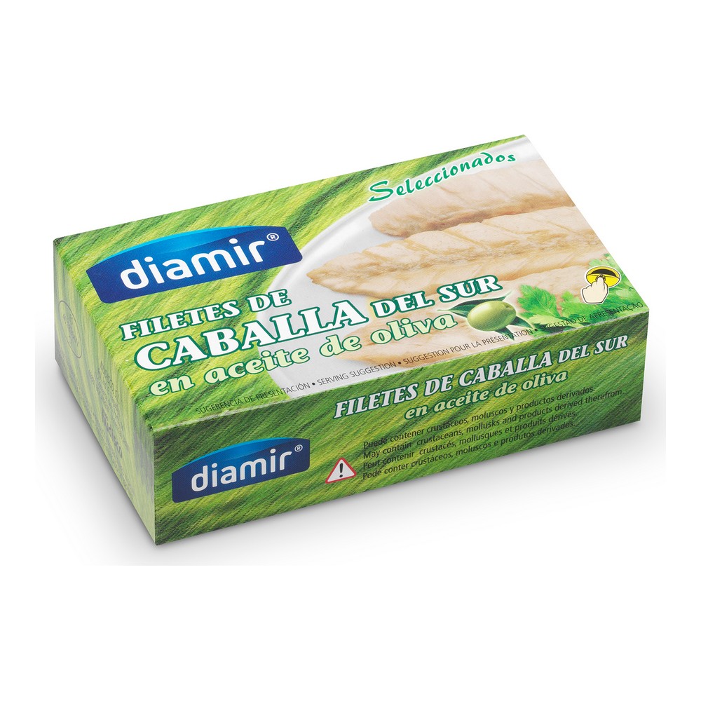 Makrillfiléer från södra Spanien Diamir Olivolja (125 g)