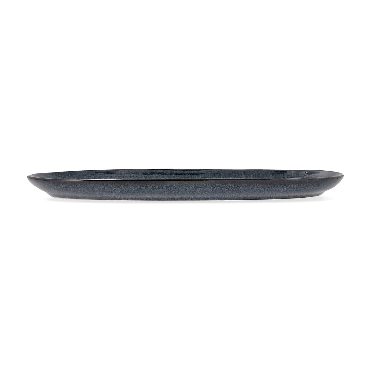 Servingsfat Bidasoa Ikonic Keramik Blå (36 x 16 cm) (Pack 2x) - 2