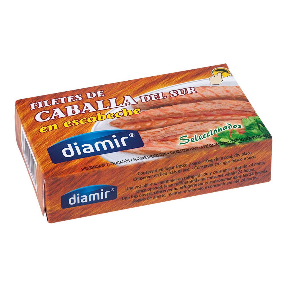 Makrillfiléer Diamir Escabeche-marinad (90 g)