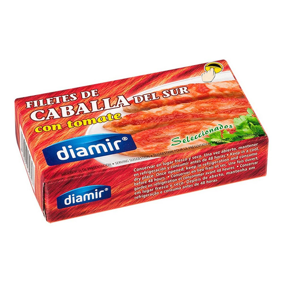 Makrillfiléer Diamir Tomat (90 g) - 2