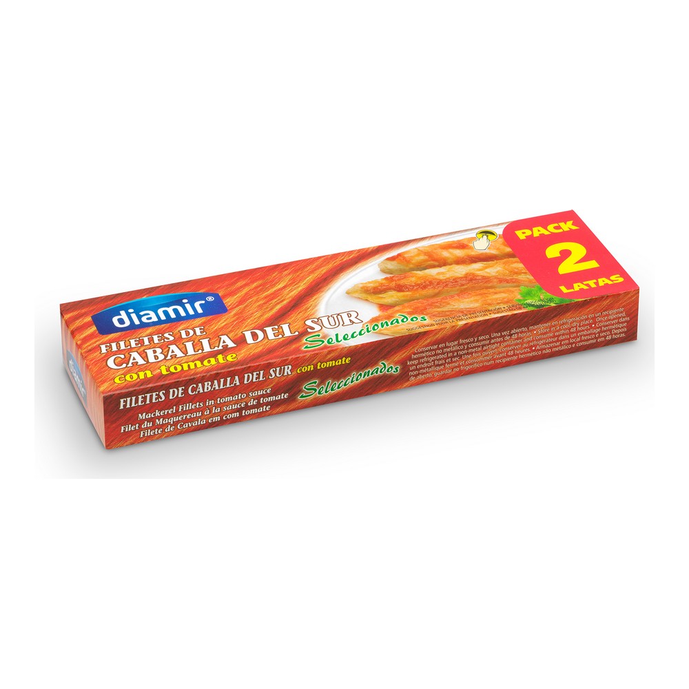 Makrillfiléer Diamir Tomat (2 x 90 g)
