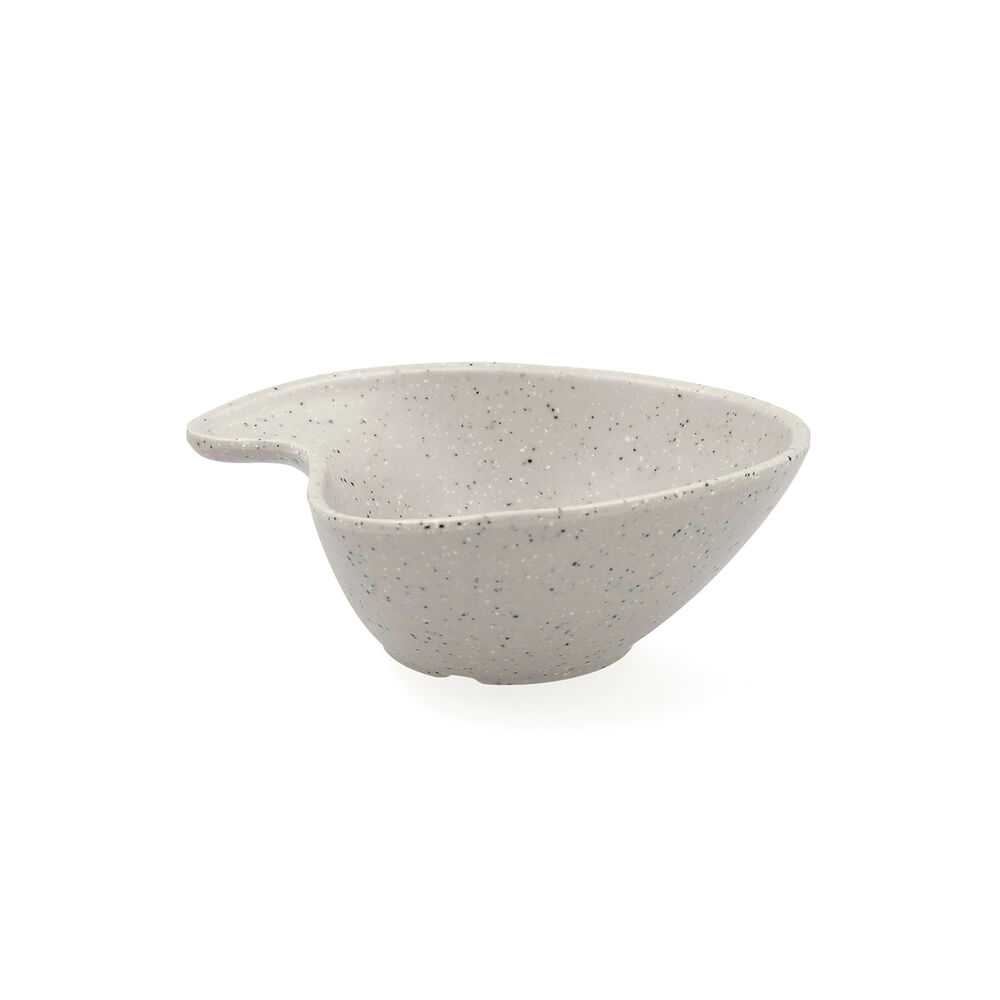Djup tallrik Bidasoa Ikonic 14,5 x 12 x 5 cm Oregelbunden 20,7 x 20 x 7 cm Grå Plast Melamin (12 antal) (Pack 12x)